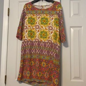 Peach Love California shift dress